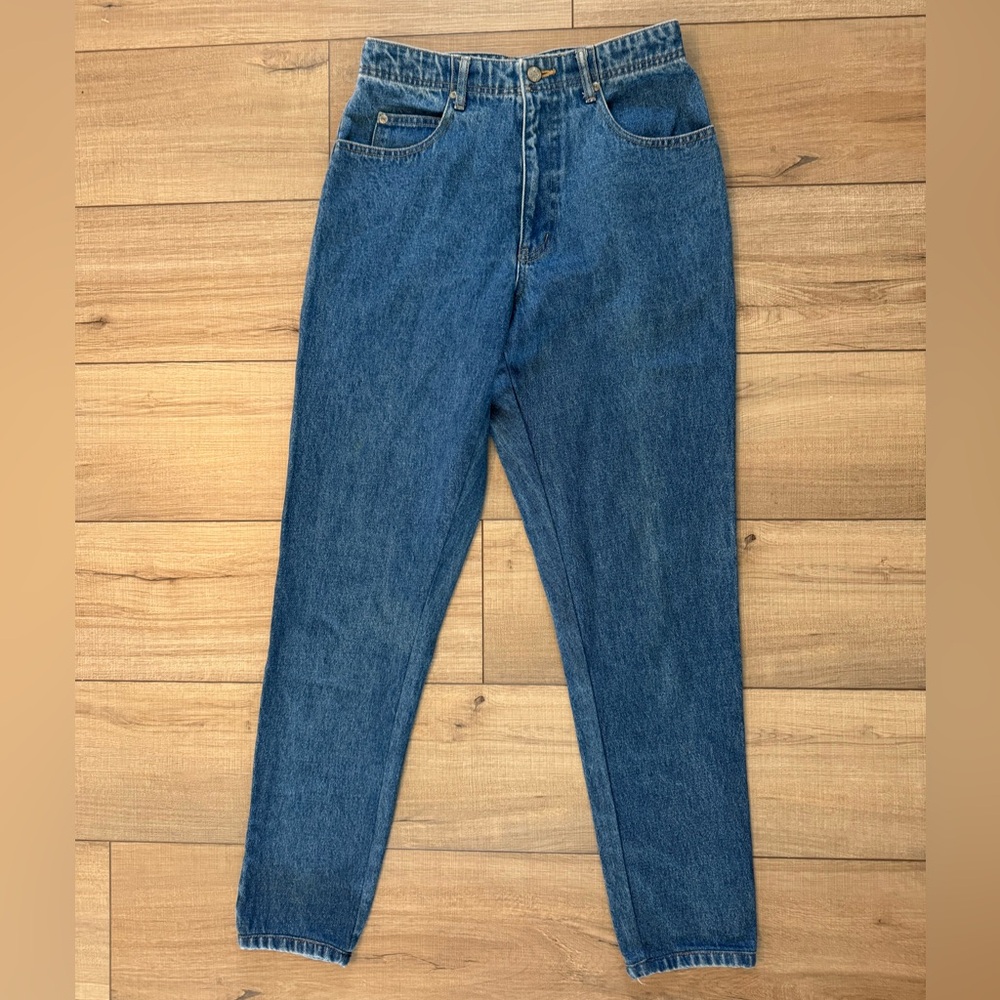 SO blue Sigrid Olsen Vintage 90s Tapered Leg Women's mom‎ Jeans 6 Y2K 90s retro